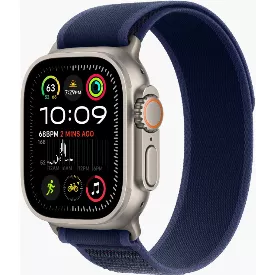 Смарт-часы Apple Watch Ultra 2 2024 49 мм, Natural Titanium Case with Blue Trail Loop - S/M