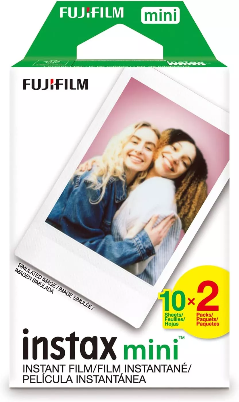 Упаковка фотобумаги для Fujifilm Instax Mini 12, белая