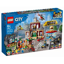 Конструктор LEGO City 60271 Городская площадь, 1517 дет.