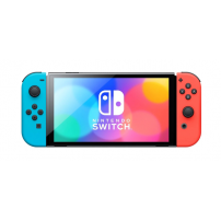 Игровая приставка Nintendo Switch OLED, 64 Гб, синий/красный