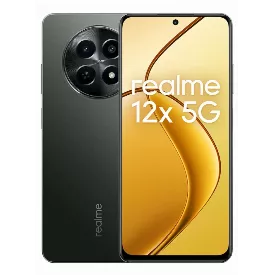 Смартфон Realme 12x, 8.256 Gb, Glowing, Black, черный