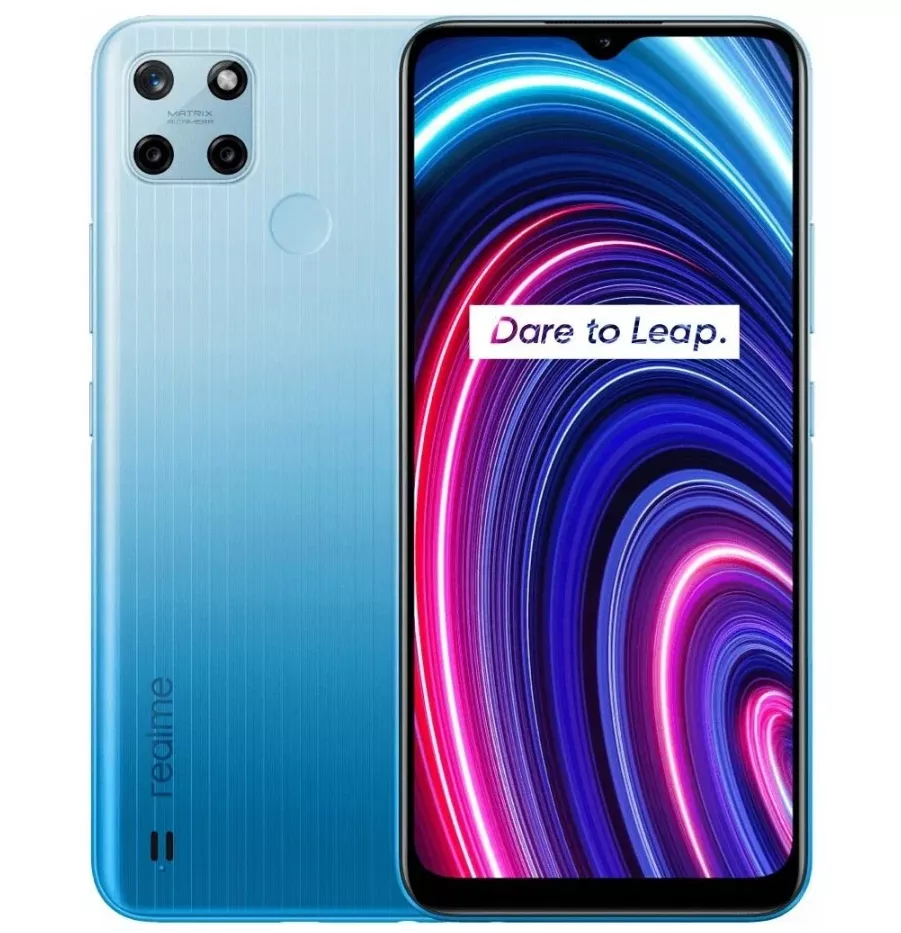 Смартфон Realme C25Y, 4.128 Гб RU, Dual SIM (nano-SIM), синий