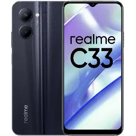 Смартфон Realme C33 4/64 ГБ, Dual nano SIM, черный