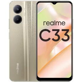 Смартфон Realme C33 4/64 ГБ, Dual nano SIM, золотой
