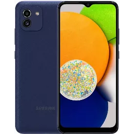 Смартфон Samsung Galaxy A03, 4.128 Гб, синий