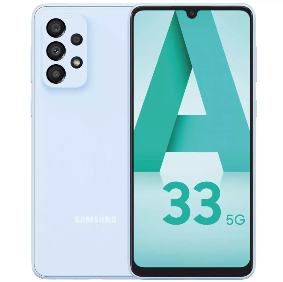 Смартфон Samsung Galaxy A33 5G, 6.128 Гб, Dual SIM (nano-SIM), голубой  купить в Санкт-Петербурге. Цена, отзывы, доставка | СПБ Каталог