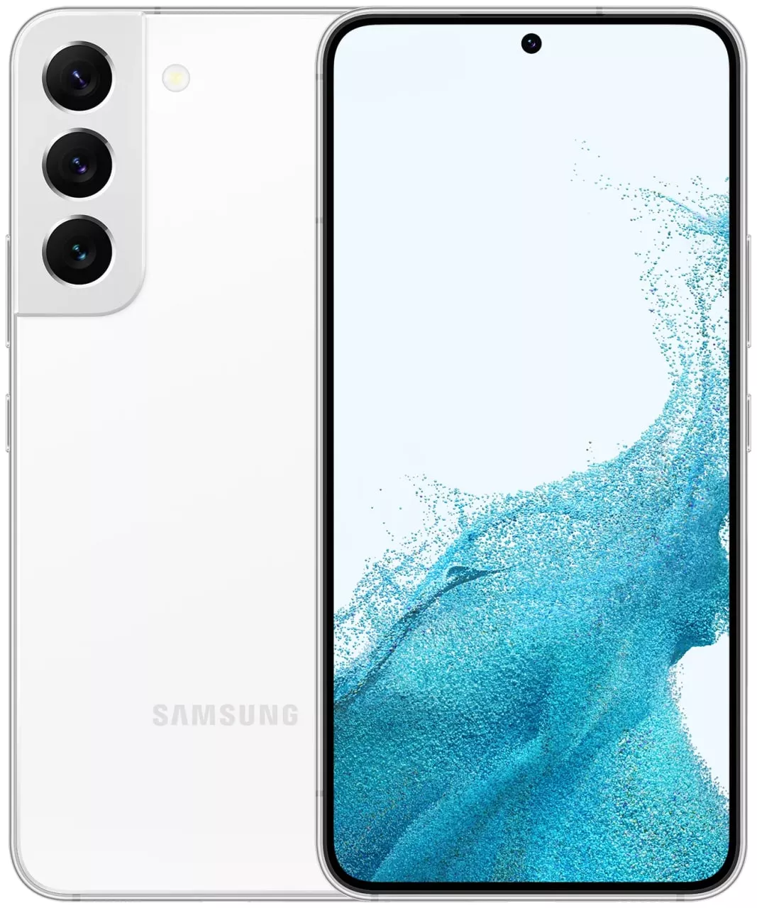Смартфон Samsung Galaxy S22 5G, 8.256 Гб, Dual (nano SIM + eSIM), белый