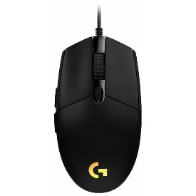 Игровая мышь Logitech G102 LightSync, черный
