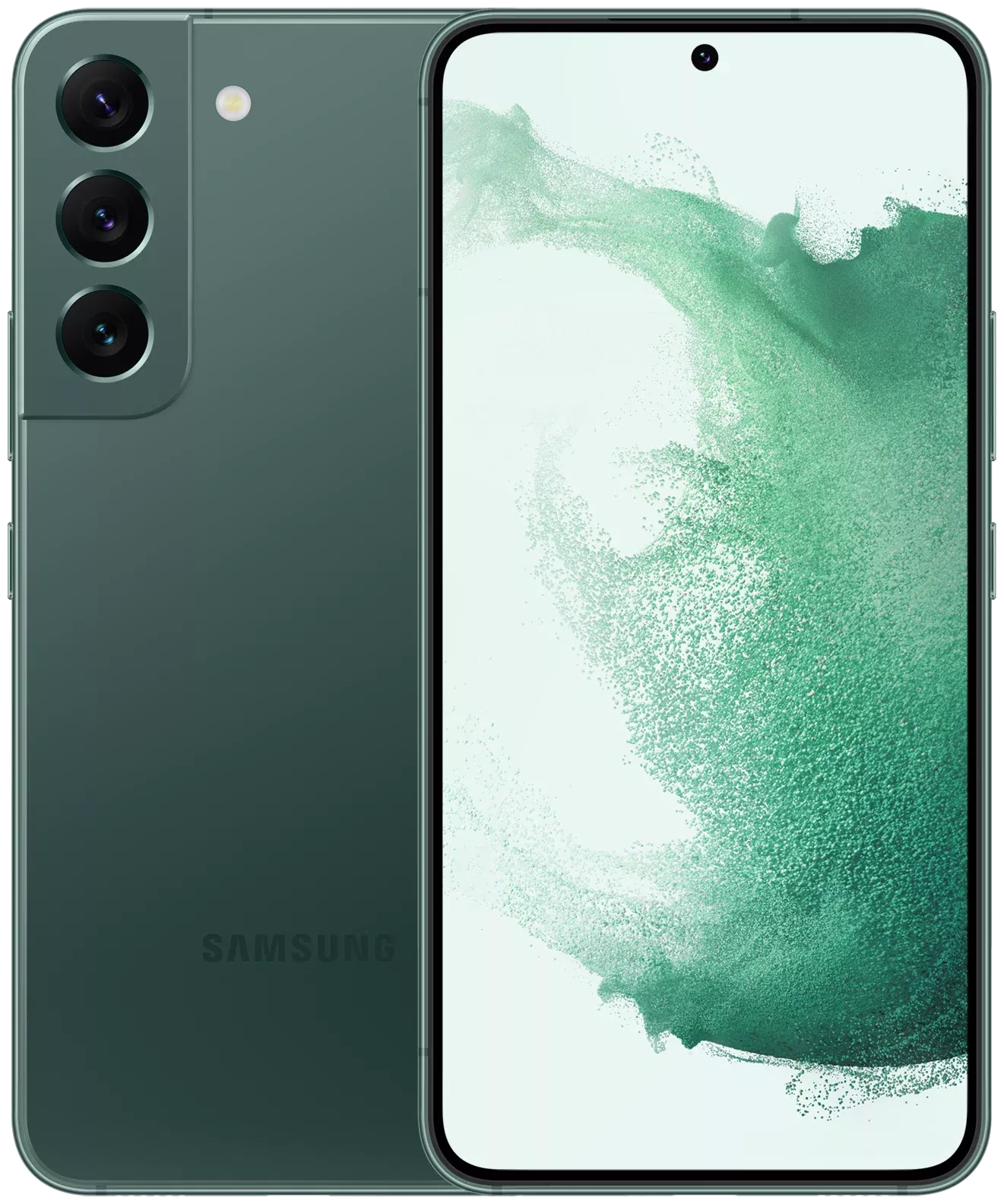 Смартфон Samsung Galaxy S22 5G, 8.256 Гб, Dual SIM (nano SIM), темно-зеленый