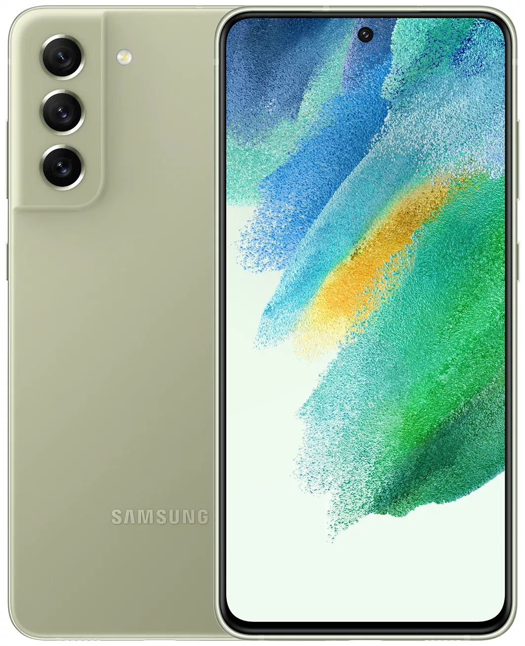 Смартфон Samsung Galaxy S21 FE 5G, 8.128 Гб, Dual SIM (nano-SIM), зеленый