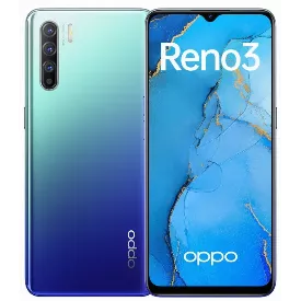 Смартфон Oppo Reno 3, 8.128 Гб, Dual SIM (nano-SIM), голубой