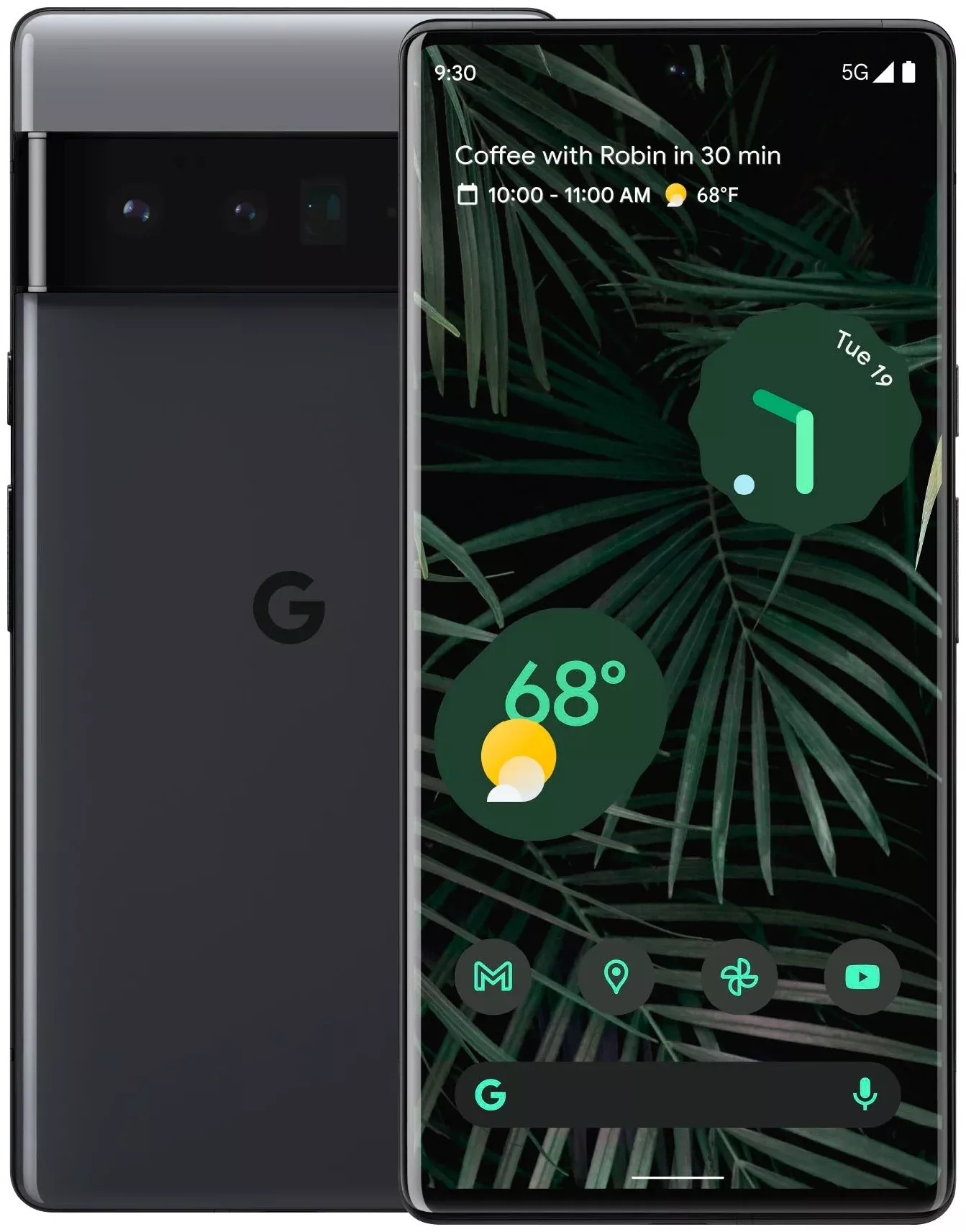 Смартфон Google Pixel 6 Pro 12/128 ГБ JP, nano SIM+eSIM, stormy black