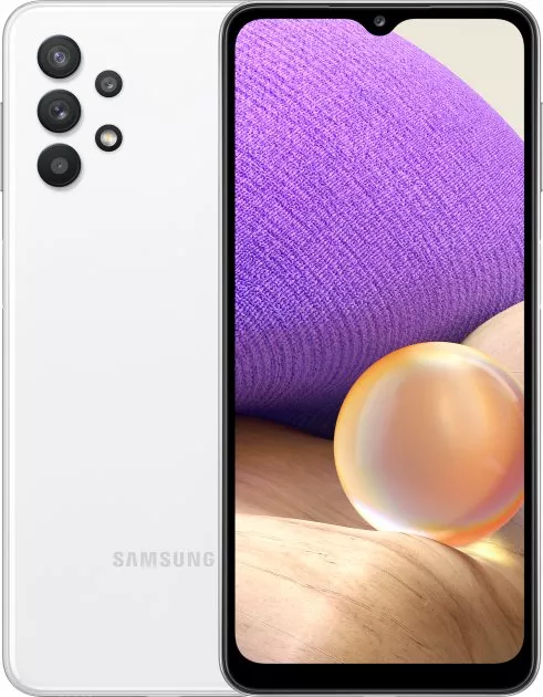 Смартфон Samsung Galaxy A32, 6.128 Гб, белый