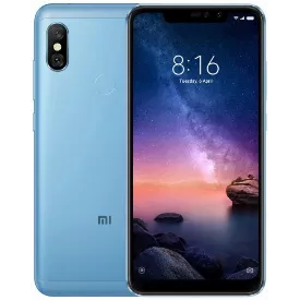 Смартфон Xiaomi Redmi Note 6 Pro, 4.64 ГБ, Dual nano SIM, Blue, синий