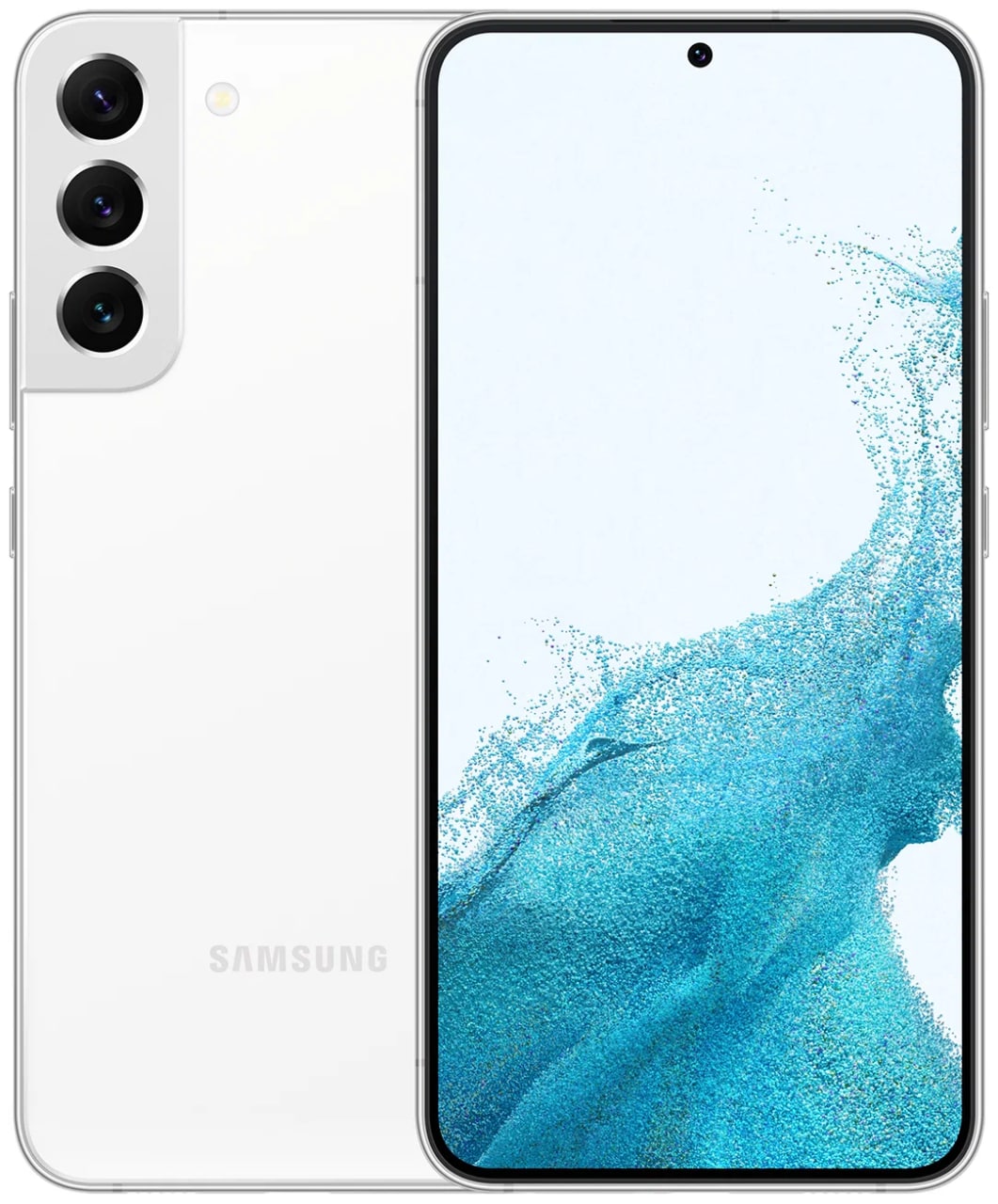 Смартфон Samsung Galaxy S22 Plus 5G, 8.256 Гб, Dual SIM (nano SIM+eSIM), белый