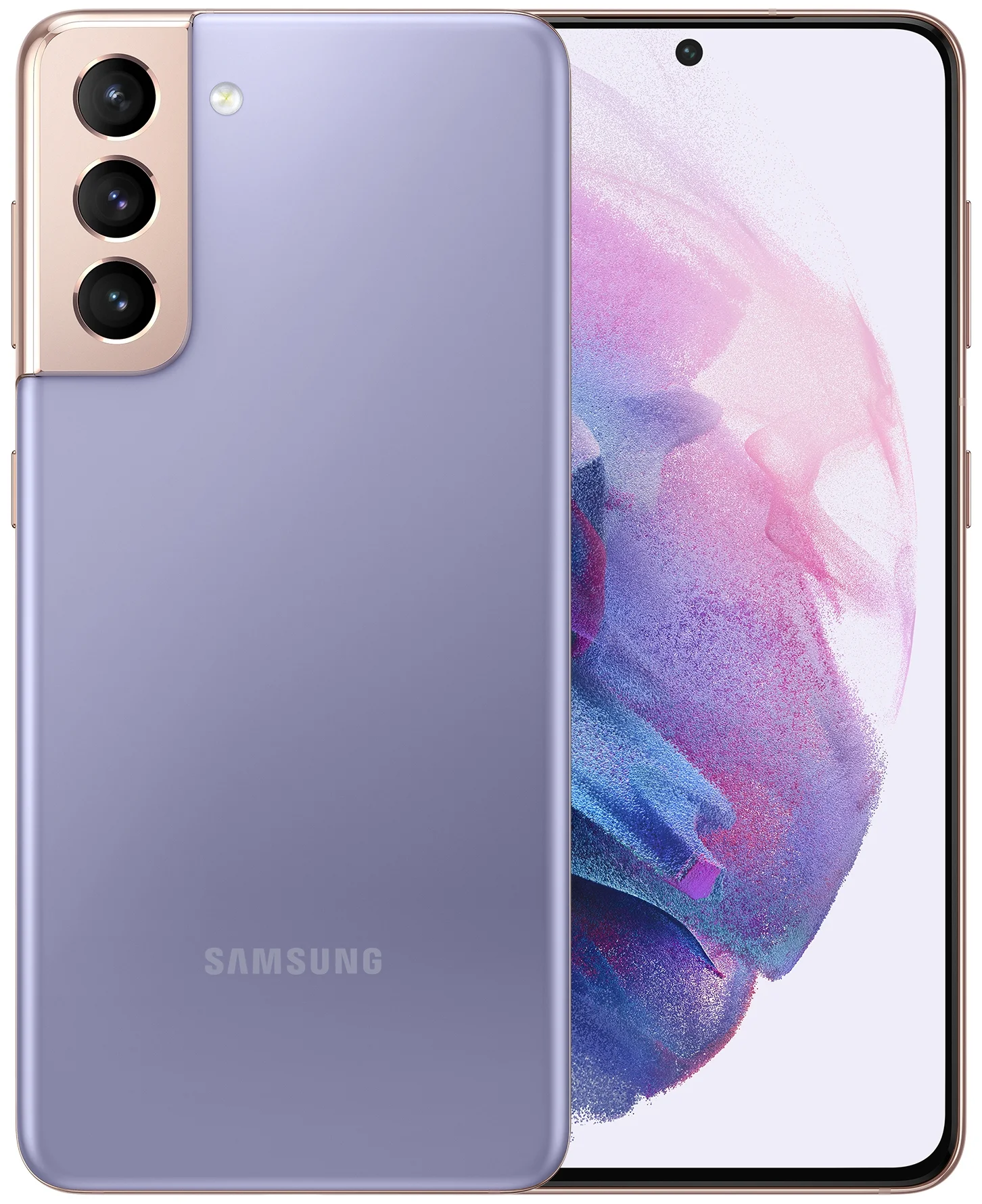 Смартфон Samsung Galaxy S21+ 5G, 8.128 Гб, nano SIM+eSIM, фиолетовый фантом