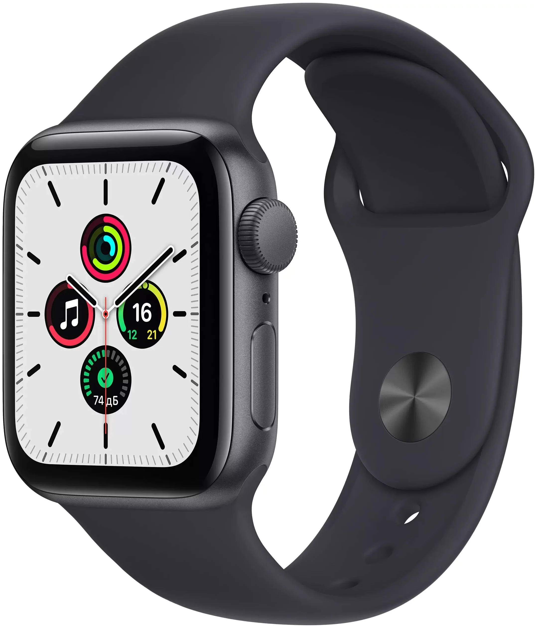 Смарт-часы Apple Watch SE GPS 40 мм, серый космос/тёмная ночь