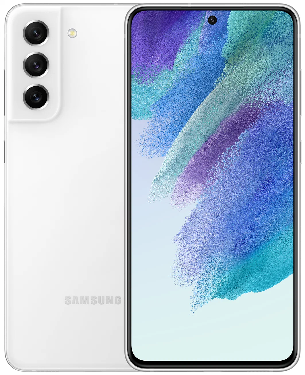Смартфон Samsung Galaxy S21 FE 5G, 8.256 Гб, Dual SIM (nano-SIM), белый