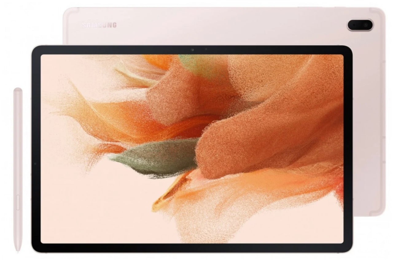 12.4" Планшет Samsung Galaxy Tab S7 FE 12.4" (2021), LTE, 4.64 Гб, стилус, розовое золото