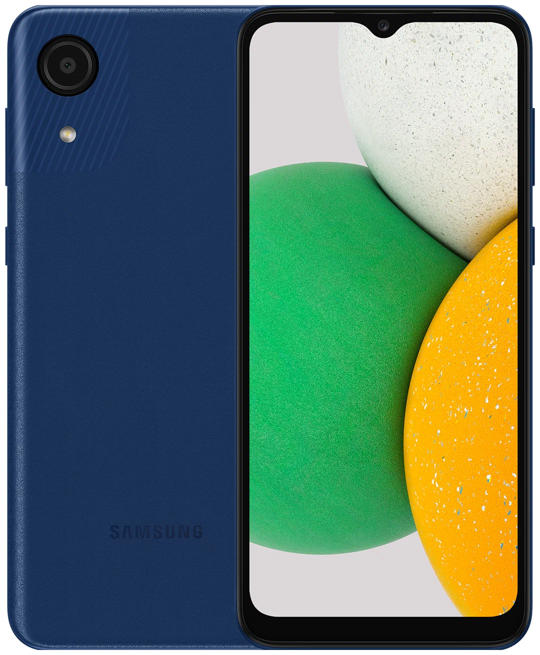 Смартфон Samsung Galaxy A03 Core 2.32 Гб, синий