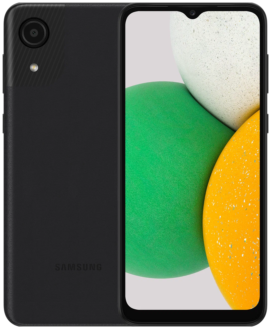 Смартфон Samsung Galaxy A03 Core 2.32 Гб, черный