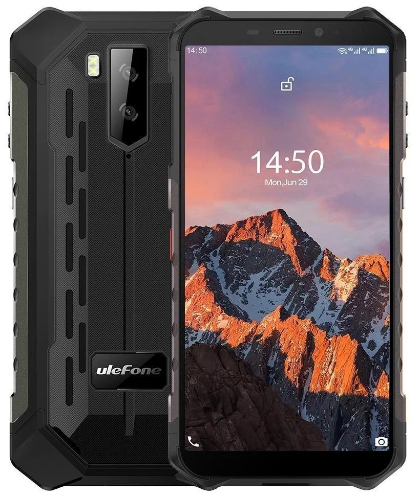 Смартфон Ulefone Armor X5 Pro, 4.64 Гб, черный