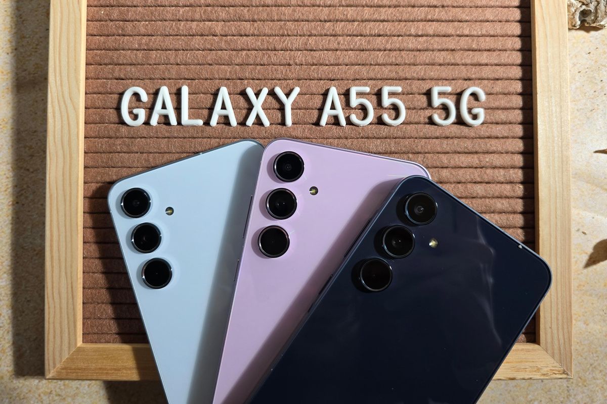 Обзор на модный смартфон Samsung Galaxy A55